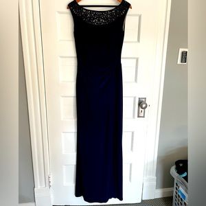 Ralph Lauren Evening Gown Navy Size 4